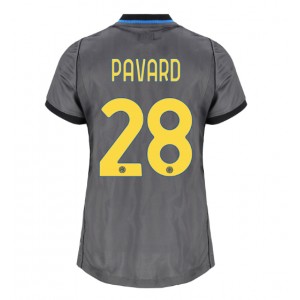 Inter Milan Benjamin Pavard #28 Jalkapallovaatteet Naisten Kolmaspaita 2026-27 Lyhythihainen